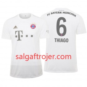 FC Bayern München Fodboldtrøjer Thiago 6 Udebanesæt 2019/20 Kort ærmer